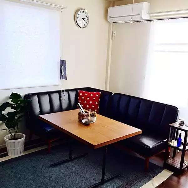 「気分はニューヨーカー♪ブルックリンインテリアのリビング」の画像