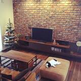 「気分はニューヨーカー♪ブルックリンインテリアのリビング」の画像7