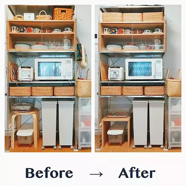 「使い方は千差万別！いろいろ使える無印良品のコの字家具」の画像