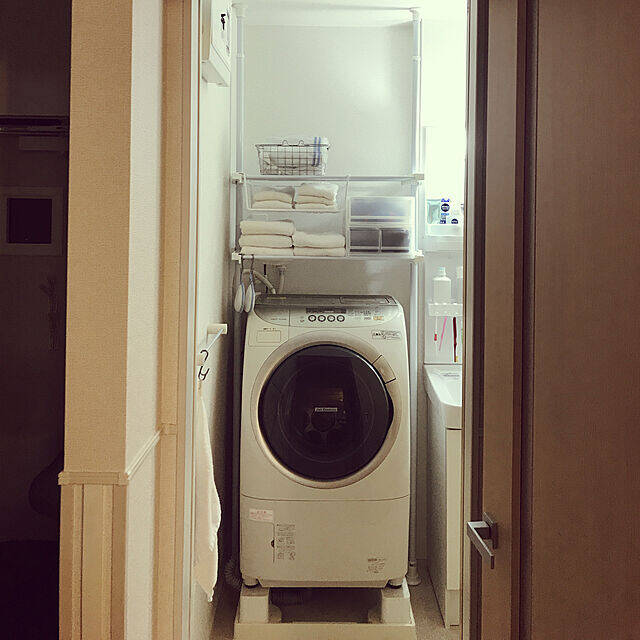 センスよく使いやすく ニトリのアイテムで洗濯機まわりインテリア 年9月24日 エキサイトニュース 3 3