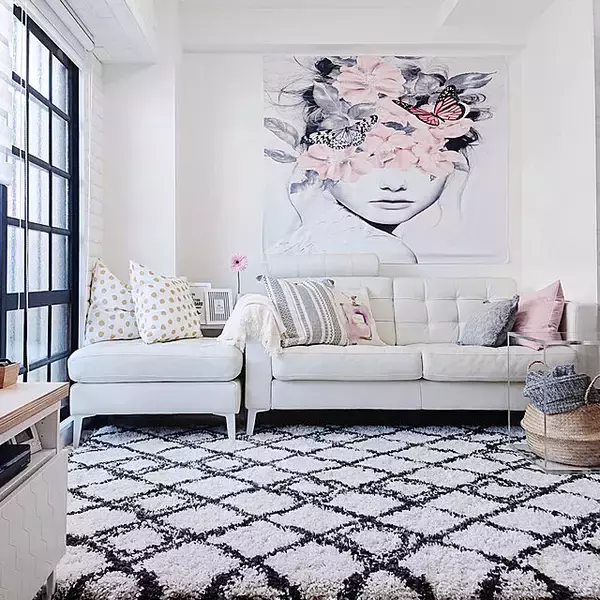 「理想の空間が叶う♡ニトリのファブリックで作るリビング」の画像