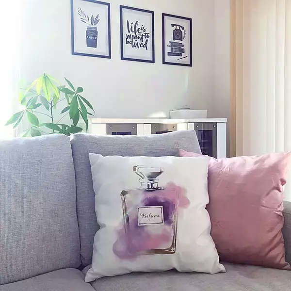 「理想の空間が叶う♡ニトリのファブリックで作るリビング」の画像