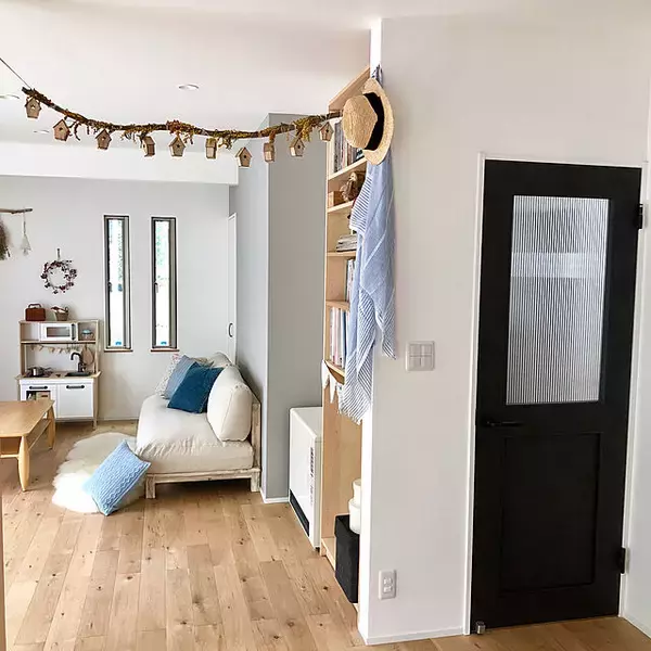 「理想の空間が叶う♡ニトリのファブリックで作るリビング」の画像