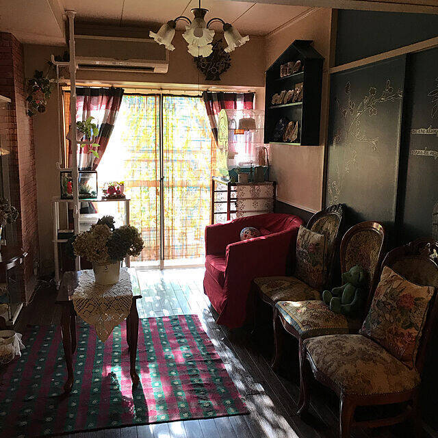 理想の空間が叶う♡ニトリのファブリックで作るリビング