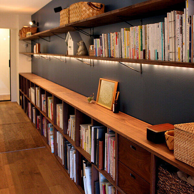 シックなスタイル目指すなら、無印良品のウォールナット材シリーズ！