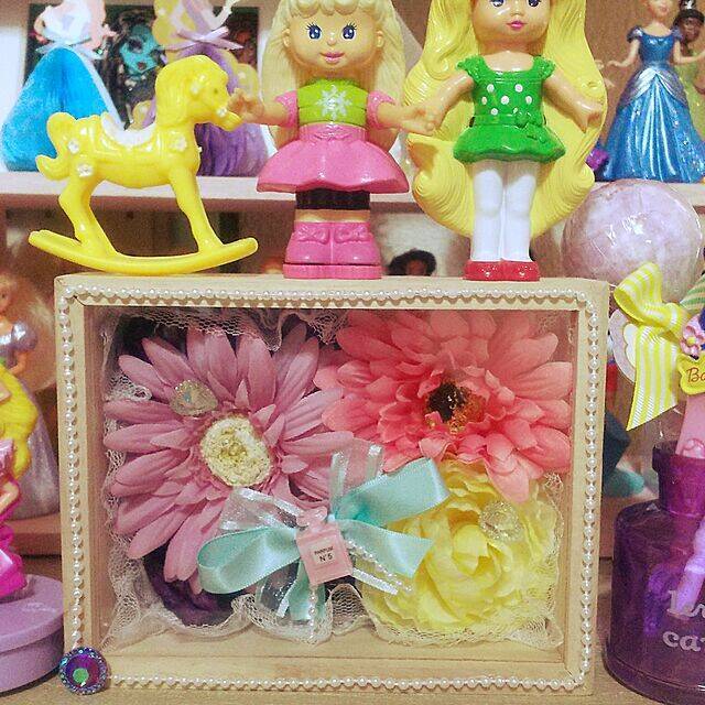 お部屋をセンスよく格上げ♡セリアの木箱で作るディスプレイ実例集