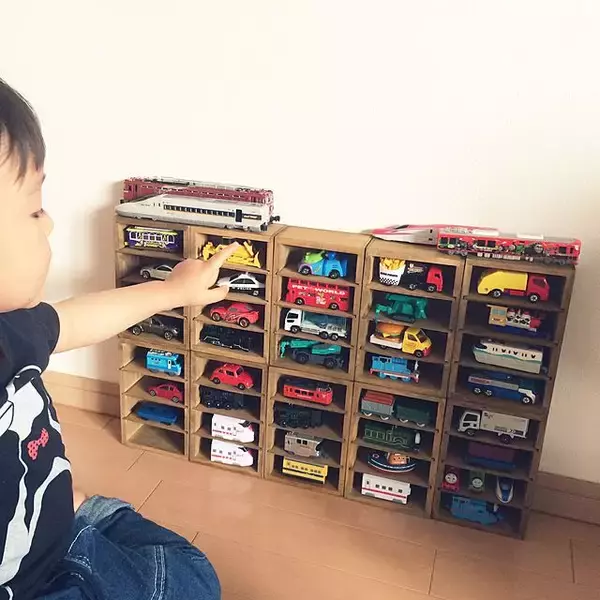 「お部屋をセンスよく格上げ♡セリアの木箱で作るディスプレイ実例集」の画像