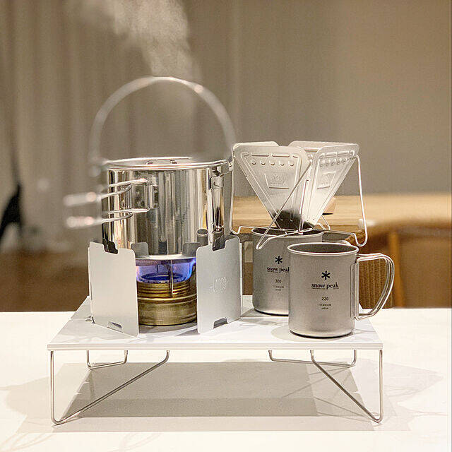 アウトドアだけじゃない！snow peakのアイテムを普段使いに