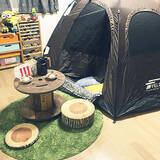 「お家時間にメリハリを♪お部屋やベランダで楽しむお家テント」の画像2