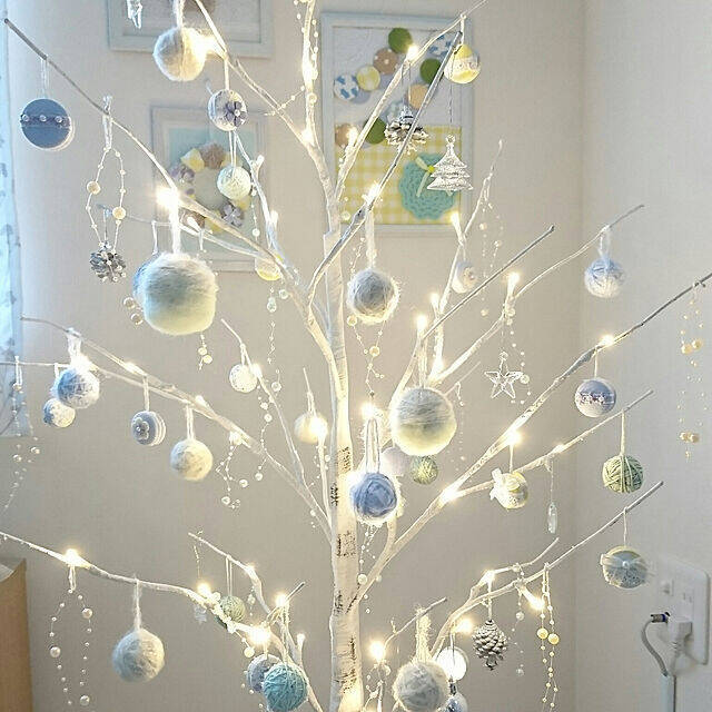 ふわふわ感に癒される♡ハンドメイドの羊毛フェルト作品がある空間