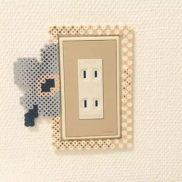 「アイディアしだいで使い方いろいろ！アイロンビーズで作るインテリア雑貨」の画像