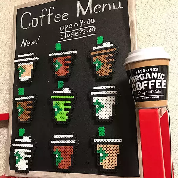 「アイディアしだいで使い方いろいろ！アイロンビーズで作るインテリア雑貨」の画像