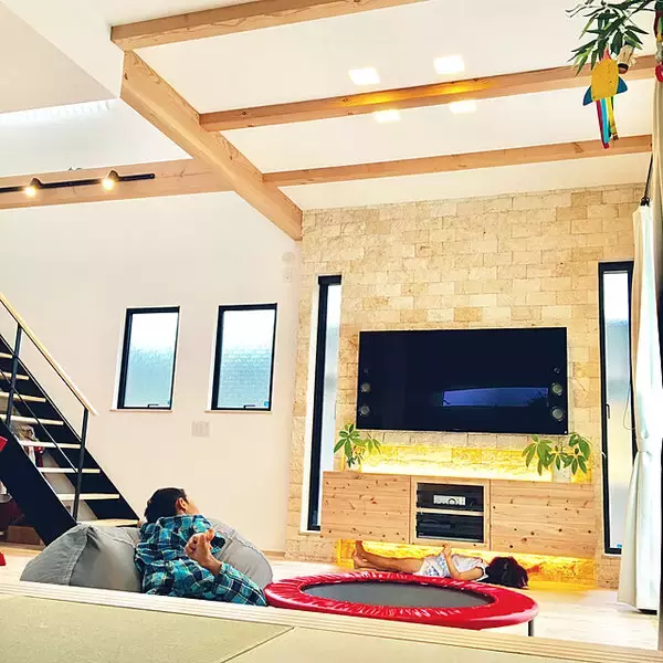 「絆が深まる☆家族の団らんにぴったりなリビングをつくる」の画像