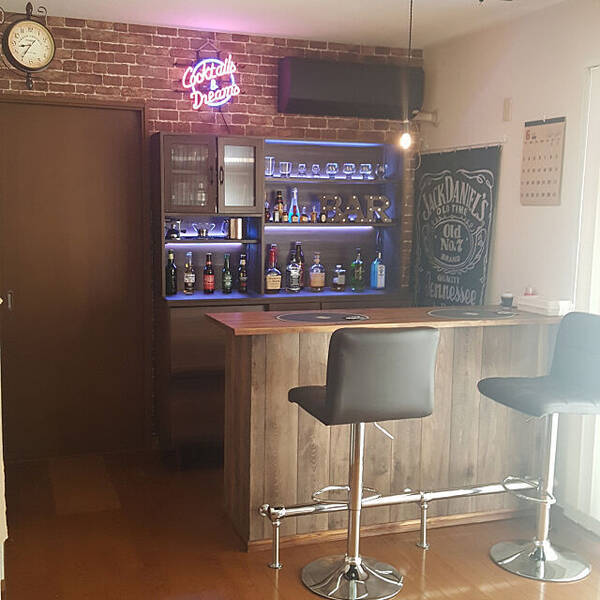 おうちでちょっと一杯が叶う 憧れのbarカウンターのある空間 年6月23日 エキサイトニュース