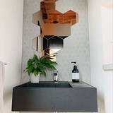 「造作洗面所をお気に入り空間に♪こだわりのミラー10選」の画像9