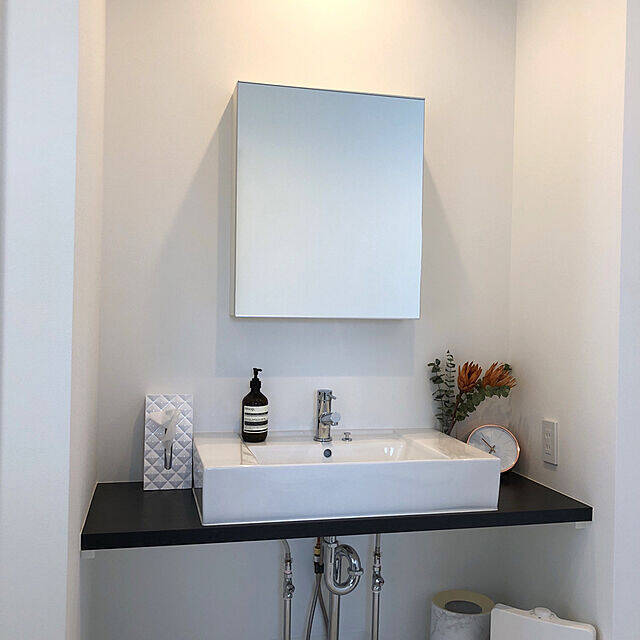 造作洗面所をお気に入り空間に♪こだわりのミラー10選