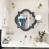 「造作洗面所をお気に入り空間に♪こだわりのミラー10選」の画像10