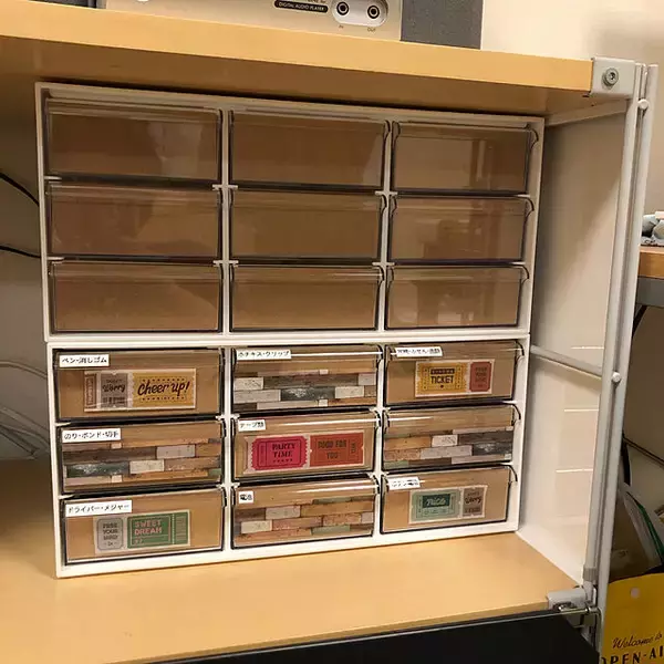 「細かいものの収納にピッタリ！アレンジしても楽しめるニトリのレターケース」の画像