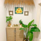 「おうちで常夏気分を味わって♪トロピカル＆ハワイアンなインテリア」の画像9