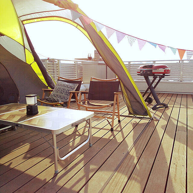 お部屋から1歩でアウトドアライフ♪ウッドデッキの楽しくて有効的な活用例