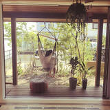 「お部屋から1歩でアウトドアライフ♪ウッドデッキの楽しくて有効的な活用例」の画像4