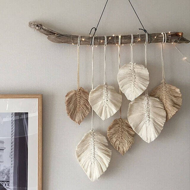 空間に癒しとボヘミアン要素を♡マクラメ編みDIY実例10選