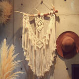 「空間に癒しとボヘミアン要素を♡マクラメ編みDIY実例10選」の画像10