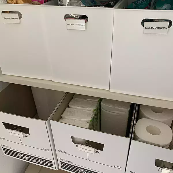 「中のスペースをムダにしてない⁉収納ボックスの入れ方のコツ」の画像