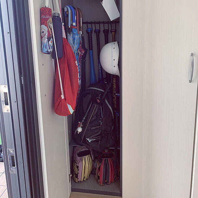 出し入れしやすく見た目もスッキリ！スポーツ用品の収納術