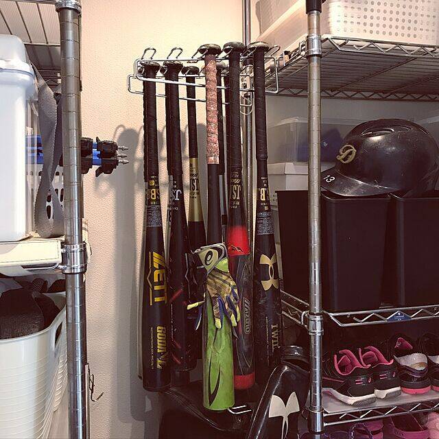 出し入れしやすく見た目もスッキリ！スポーツ用品の収納術