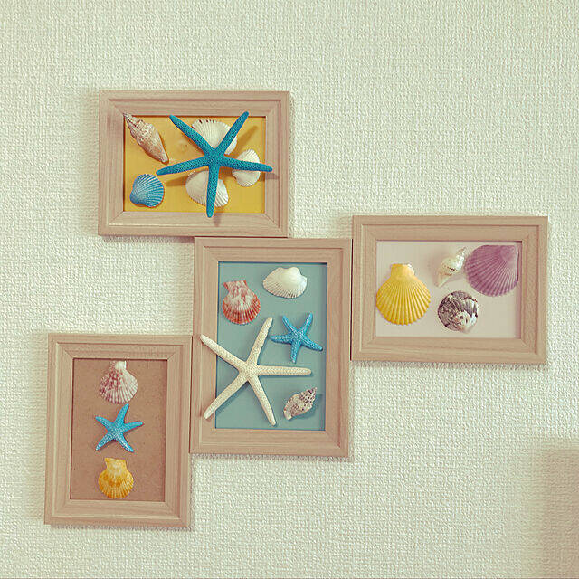 おうちに居ながら海気分♡貝殻を使った雑貨・小物のDIY作品集