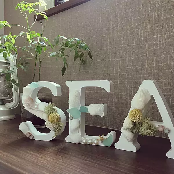 「おうちに居ながら海気分♡貝殻を使った雑貨・小物のDIY作品集」の画像