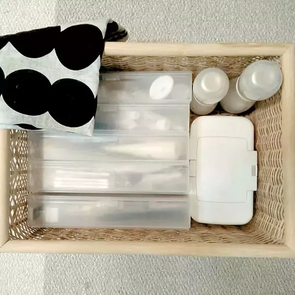 「天然素材の風合いが使いやすい♪無印良品のブリ材バスケット」の画像