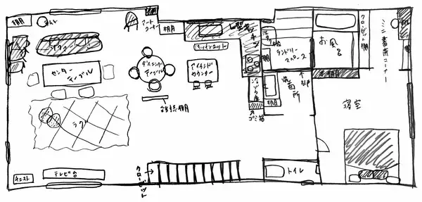 「「暮らしを柔軟に活気づける、北欧シンプルなオープンキッチン」 by uoさん」の画像