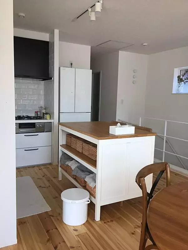 「「暮らしを柔軟に活気づける、北欧シンプルなオープンキッチン」 by uoさん」の画像