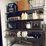 「スッキリ＆快適を約束！洗濯機まわりを使いやすくする感動の収納術10選」の画像1