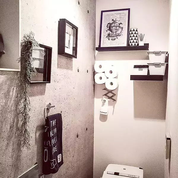 「すっきりと見た目良く♪トイレットペーパー収納アイデア10選」の画像