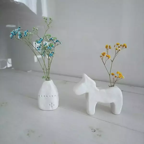 「粘土の可能性が広がるハンドメイド作品☆お部屋に映える大人の粘土細工」の画像