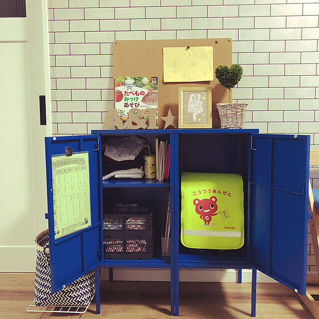 どのカラーもほしくなる☆IKEAのスチールキャビネットはこんなに優秀