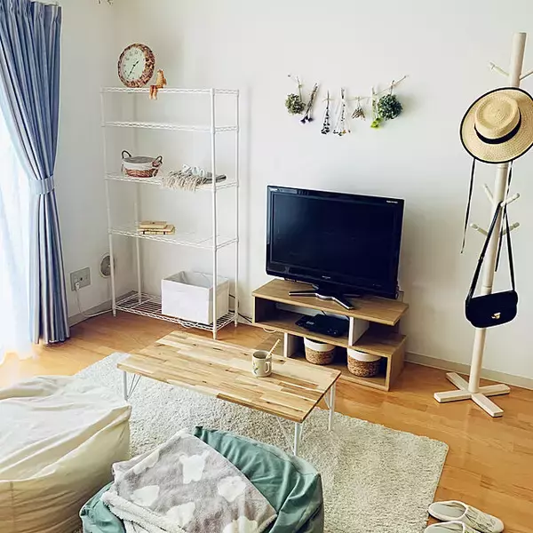 「収納＆ディスプレイに♡スチールラックでスッキリとした住まいに」の画像