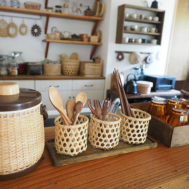 こんなに使いやすいんだ！カトラリーの「立てる」収納術