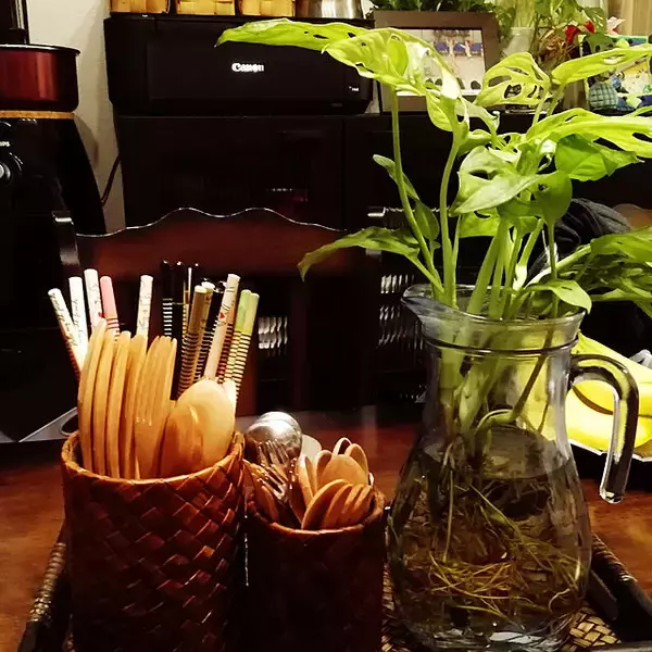 「こんなに使いやすいんだ！カトラリーの「立てる」収納術」の画像