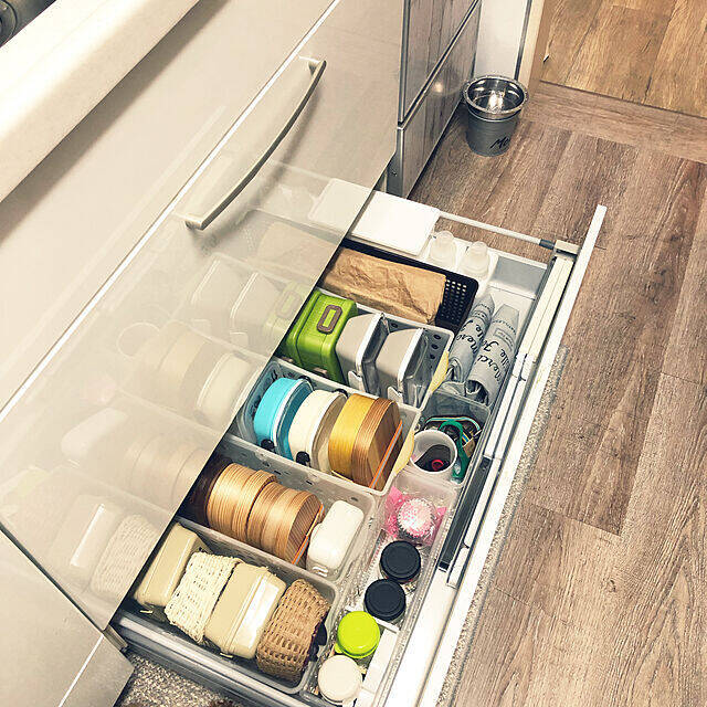 省スペースで出し入れしやすい♪あれもこれも立てて収納