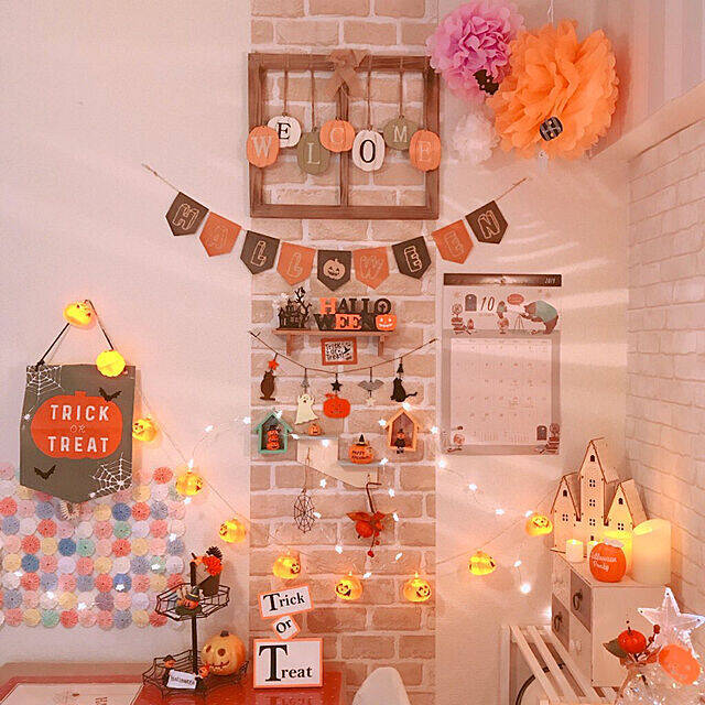 100均アイテムで楽しむ☆ハロウィンのデコレーションアイデア