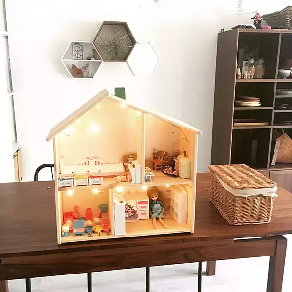 「大人も子どももキュンとするナチュラルデザイン♡IKEAのドールハウス」の画像