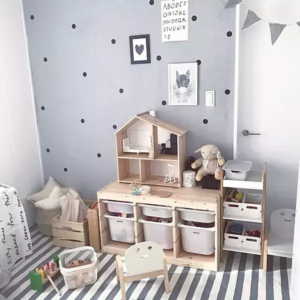 「大人も子どももキュンとするナチュラルデザイン♡IKEAのドールハウス」の画像