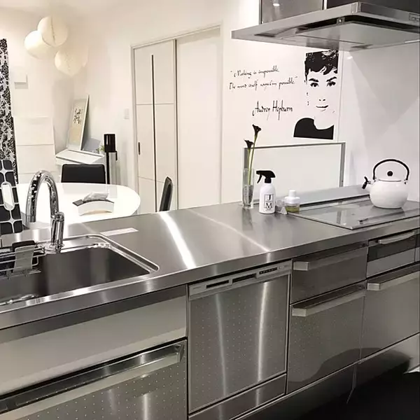 「ため息が出るほど美しい☆こだわりのフラットキッチンを紹介します」の画像