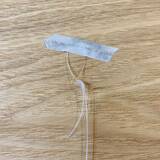 「「ビーズにテグスをひと回しで簡単固定♪手軽につくれるサンキャッチャー」 by colonさん」の画像6