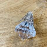 「「ビーズにテグスをひと回しで簡単固定♪手軽につくれるサンキャッチャー」 by colonさん」の画像3