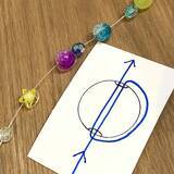 「「ビーズにテグスをひと回しで簡単固定♪手軽につくれるサンキャッチャー」 by colonさん」の画像5